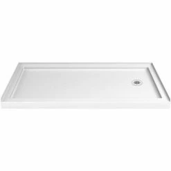 DreamLine DLT-1132602 SlimLine 32" x 60" Shower Base Right H& Drain -Bathtubs & Showers Shop ATY DLT 1132602 1