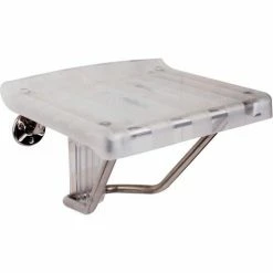 DreamLine™ Shower Seat SHST-01-PL Shower Seat, Plastic Shower Seat, 15"W, Clear -Bathtubs & Showers Shop ATY SHST 01 PL