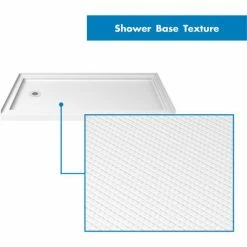 DreamLine DLT-1132601 SlimLine 32" x 60" Shower Base Left H& Drain -Bathtubs & Showers Shop B1142741 3