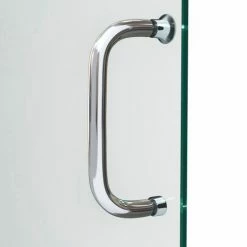 DreamLine SHDR-0948720-04 Infinity-Z 44" - 48" Frameless Sliding Shower Door Brushed Nickel Finish -Bathtubs & Showers Shop B1142848 5
