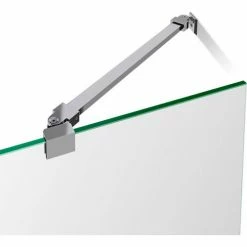 DreamLine SHDR-3448580-01 Aqua Ultra 48" Frameless Hinged Tub Door Chrome Finish -Bathtubs & Showers Shop B1142953 4