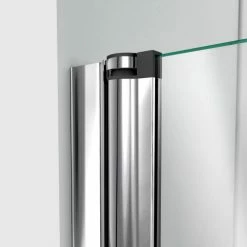 DreamLine SHDR-3636580-01 EZ-fold 36" Frameless Hinged Tub Door Chrome Finish -Bathtubs & Showers Shop B1142955 10