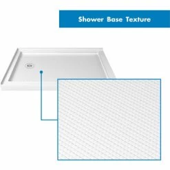 DreamLine DLT-1036360 SlimLine 36" x 36" Double Threshold Shower Base -Bathtubs & Showers Shop B1143258 3 1