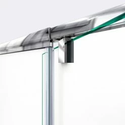 Dreamline SHDR-22287200-01 Flex Pivot Shower Door, Chrome, 28 to 32" x 72" -Bathtubs & Showers Shop B1728931 6