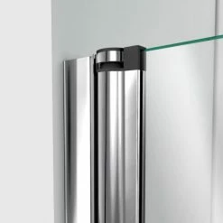 Dreamline SHDR-3636580-EX-01 AquaFold Hinged Tub Door, Chrome, 56 to 60" x 58" -Bathtubs & Showers Shop B1729005 10