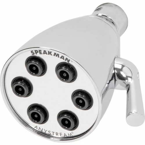 Speakman Anystream® Icon 6-Jet Shower Head, Polished Chrome Finish, 2.5 GPM 3 Speakman Anystream® Icon 6-Jet Shower Head, Polished Chrome Finish, 2.5 GPM