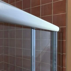 DreamLine™ Visions Clear Glass Bathtub Door SHDR-1160586-01, 56"-60" x 58" -Bathtubs & Showers Shop B810049 5