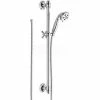Delta 51308, Slide Bar Hand Shower, Chrome -Bathtubs & Showers Shop IPL 51308