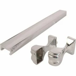 Prime-Line Products Shower Door Towel Bar & Bracket, 32” Chrome