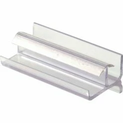 Prime-Line Products Prime-Line M 6144 Shower Door Bottom Guide, Clear