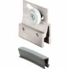 Prime-Line Products Prime-Line M 6145 Roller Bracket, Frameless, Mill Finish,(Pack of 2)