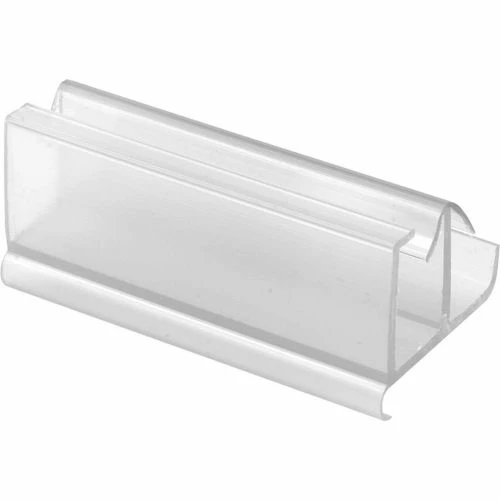 Prime-Line Products Prime-Line M 6217 Shower Door Frameless Guide, Clear 3 Prime-Line Products Prime-Line M 6217 Shower Door Frameless Guide, Clear