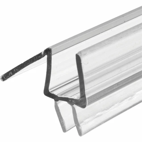 Prime-Line Products Prime-Line M 6258 -1 Frameless Shower Door Bottom Seal, 3/8 in. x 36 in., Vinyl, Clear 3 Prime-Line Products Prime-Line M 6258 -1 Frameless Shower Door Bottom Seal, 3/8 in. x 36 in., Vinyl, Clear