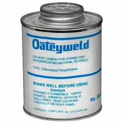 Oatey 30810 Oateyweld CPE Solvent with Dauber 16 oz. - Pkg Qty 12