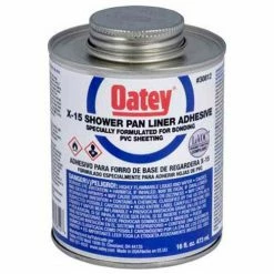 Oatey 30812 LO-VOC X-15 PVC Solvent 16 oz. - Pkg Qty 6