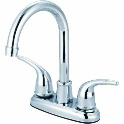 Olympia Accent B-8150 Two Handle Bar Faucet Polished Chrome