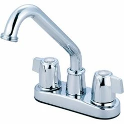Olympia Elite B-8190 Two Handle Laundry Faucet Polished Chrome