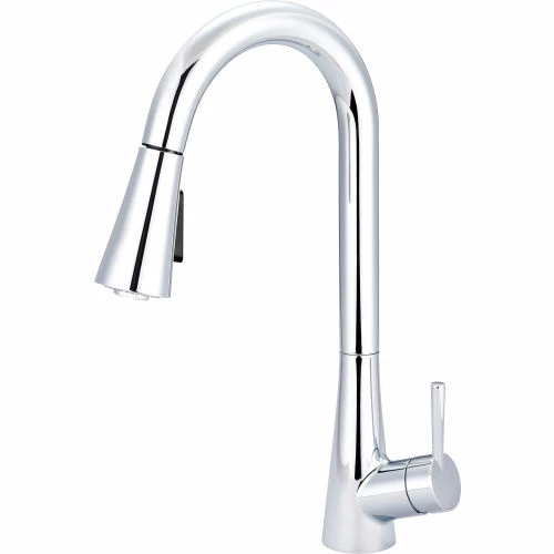 Olympia i2 K-5020 Single Lever Pull-Down Kitchen Faucet Polished Chrome 3 Olympia i2 K-5020 Single Lever Pull-Down Kitchen Faucet Polished Chrome