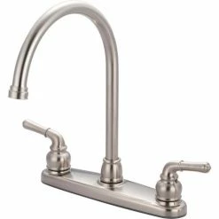 Olympia Accent K-5340-BN Two Handle Kitchen Faucet PVD Brushed Nickel