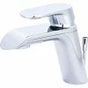 Olympia i1 L-6030 Single Lever Bathroom Faucet with Pop-Up Polished Chrome -Bathtubs & Showers Shop PZR L 6030