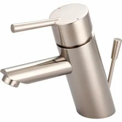 Olympia i2 L-6050-BN Single Lever Bathroom Faucet with Pop-Up PVD Brushed Nickel
