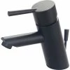 Olympia i2 L-6050-MB Single Lever Bathroom Faucet with Pop-Up Matte Black