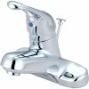Olympia Elite L-6172 Single Loop Handle Bathroom Faucet with Pop-Up Polished Chrome -Bathtubs & Showers Shop PZR L 6172