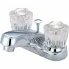 Olympia Elite L-7220 Two Handle Bathroom Faucet with Pop-Up Polished Chrome -Bathtubs & Showers Shop PZR L 7220