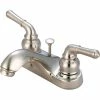 Olympia Accent L-7240-BN Two Handle Bathroom Faucet with Pop-Up PVD Brushed Nickel