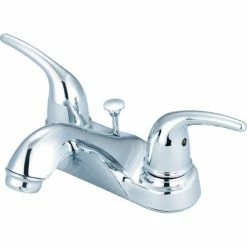 Olympia Accent L-7270 Two Handle Bathroom Faucet with Pop-Up Polished Chrome