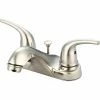 Olympia Accent L-7270-BN Two Handle Bathroom Faucet with Pop-UP PVD Brushed Nickel