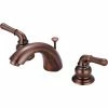 Olympia Accent L-7330-ORB Two Handle Bathroom Widespread Faucet with Pop-Up Oil Rubbed Bronze -Bathtubs & Showers Shop PZR L 7330 ORB