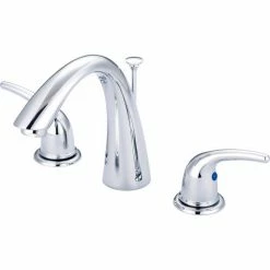 Olympia Accent L-7472 Two Handle Bathroom Widespread Faucet with Pop-Up Polished Chrome