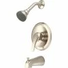 Olympia Elite T-2300-BN Single Lever Tub/Shower Trim Kit Only PVD Brushed Nickel -Bathtubs & Showers Shop PZR T 2300 BN