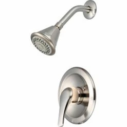 Olympia Elite T-2307-BN Single Lever Shower Trim Only PVD Brushed Nickel