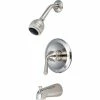 Olympia Accent T-2340-BN Single Lever Tub/Shower Trim Kit Only PVD Brushed Nickel -Bathtubs & Showers Shop PZR T 2340 BN