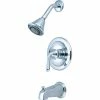 Olympia Accent T-2350 Single Lever Tub/Shower Trim Kit Only Polished Chrome -Bathtubs & Showers Shop PZR T 2350