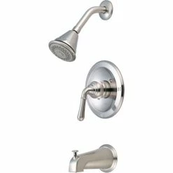 Olympia Accent T-2350-BN Single Lever Tub/Shower Trim Kit Only PVD Brushed Nickel