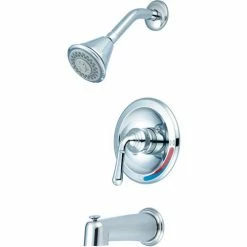 Olympia Accent T-2353 Single Lever Tub/Shower Trim Kit Only Polished Chrome