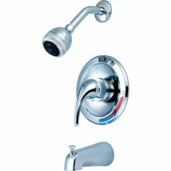 Olympia Accent T-2360 Single Lever Tub/Shower Trim Kit Only Polished Chrome