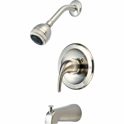 Olympia Accent T-2360-BN Single Lever Tub/Shower Trim Kit Only PVD Brushed Nickel 3 Olympia Accent T-2360-BN Single Lever Tub/Shower Trim Kit Only PVD Brushed Nickel