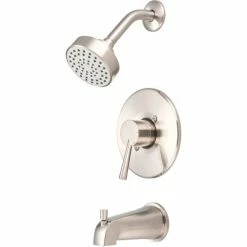 Olympia i2 T-2370-BN Single Lever Tub/Shower Trim Kit Only PVD Brushed Nickel