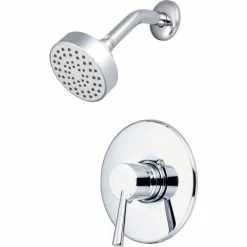 Olympia i2 T-2372 Single Lever Shower Trim Kit Only Polished Chrome