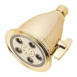 Speakman Anystream® Hotel 5-Jet 4-1/4" Dia. Shower Head, Polished Brass Finish, 2.5 GPM