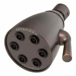 Speakman Anystream® Icon 6-Jet Shower Head, Oil Rubbed Bronze Finish, 2.5 GPM