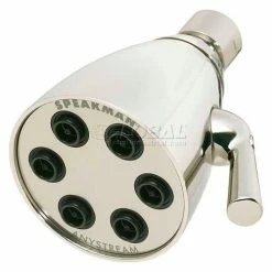 Speakman Anystream® Icon 6-Jet Shower Head, Polished Nickel Finish, 2.5 GPM