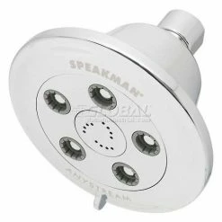 Speakman Anystream® Alexandria Wall Mount Shower Head, Polished Chrome Finish, 2 GPM