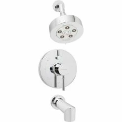 Speakman SM-1430-P Neo™ Pressure Balance Valve & Trim Shower Combination & Tub Spout