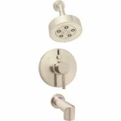 Speakman SM-1430-P-BN Neo™ Pressure Balance Valve & Trim Shower Combination & Tub Spout