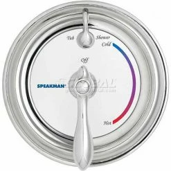 Speakman SM-3400 Sentinel Mark II® Regency Pressure Balance Valve W/ Volume Control Diverter